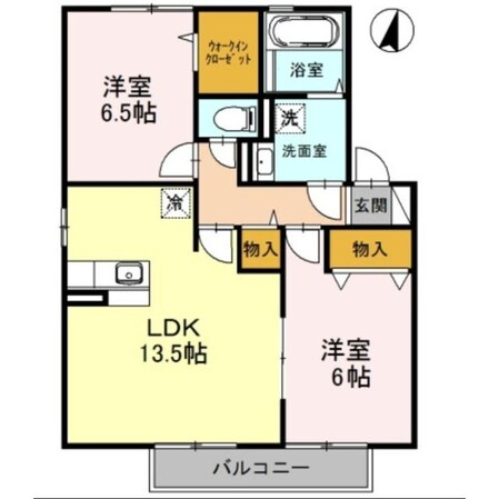 グランモアの物件間取画像